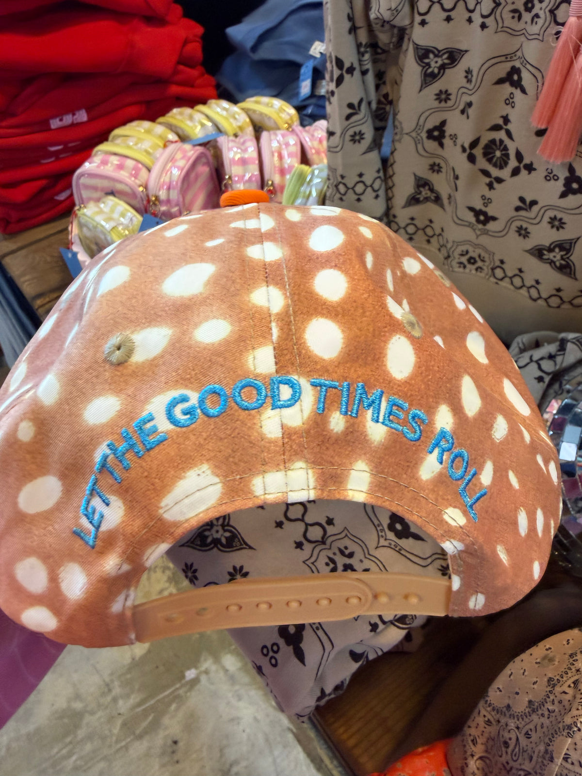 Good Day Fawn Print&Cheetah Trucker Hat