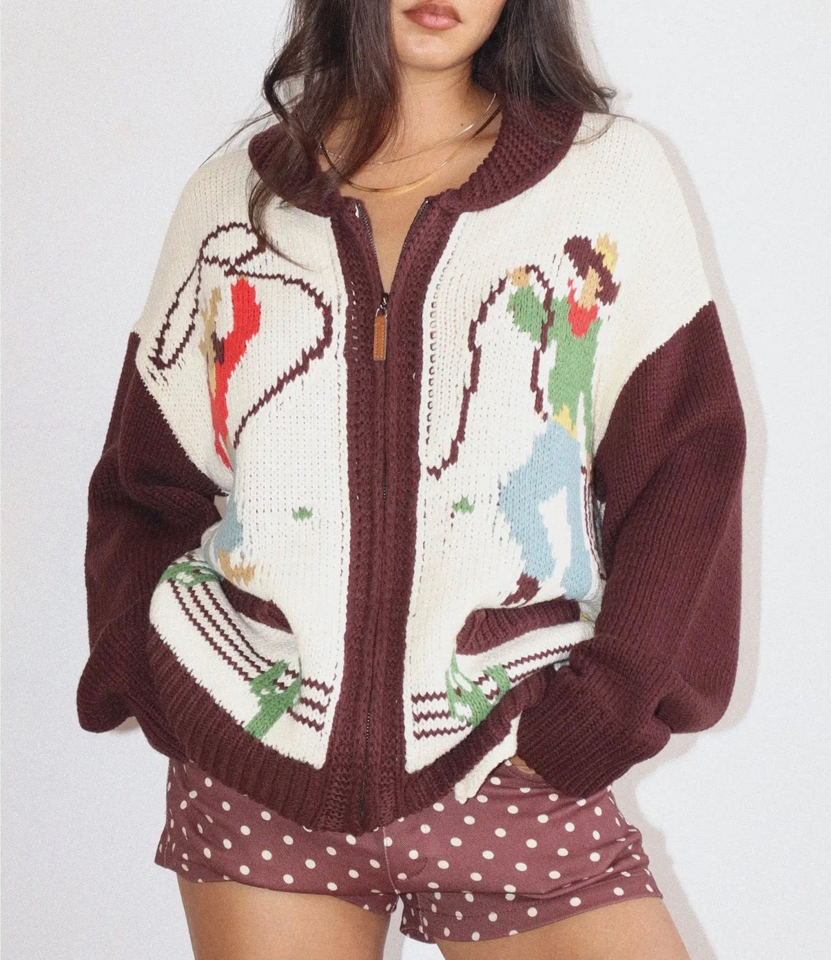 Rope My Cowboy Cardigan