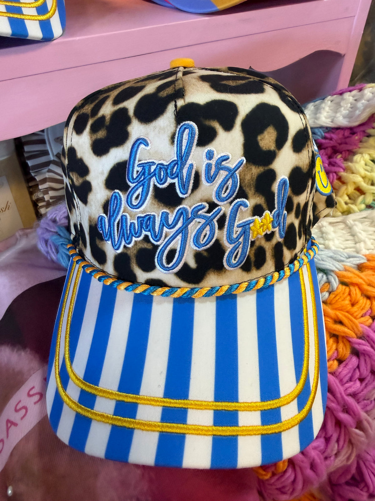 God Is Always Good Trucker Hat
