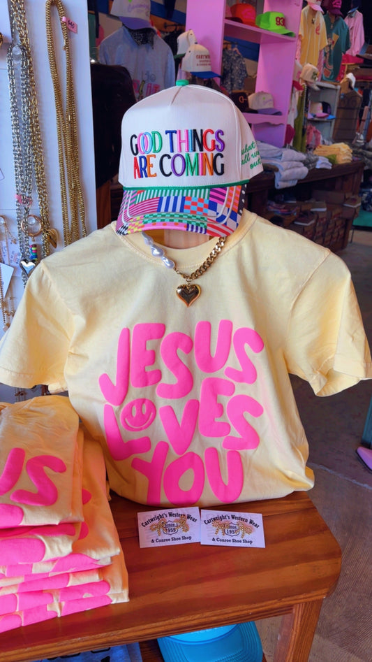 Jesus Loves You-adult tee