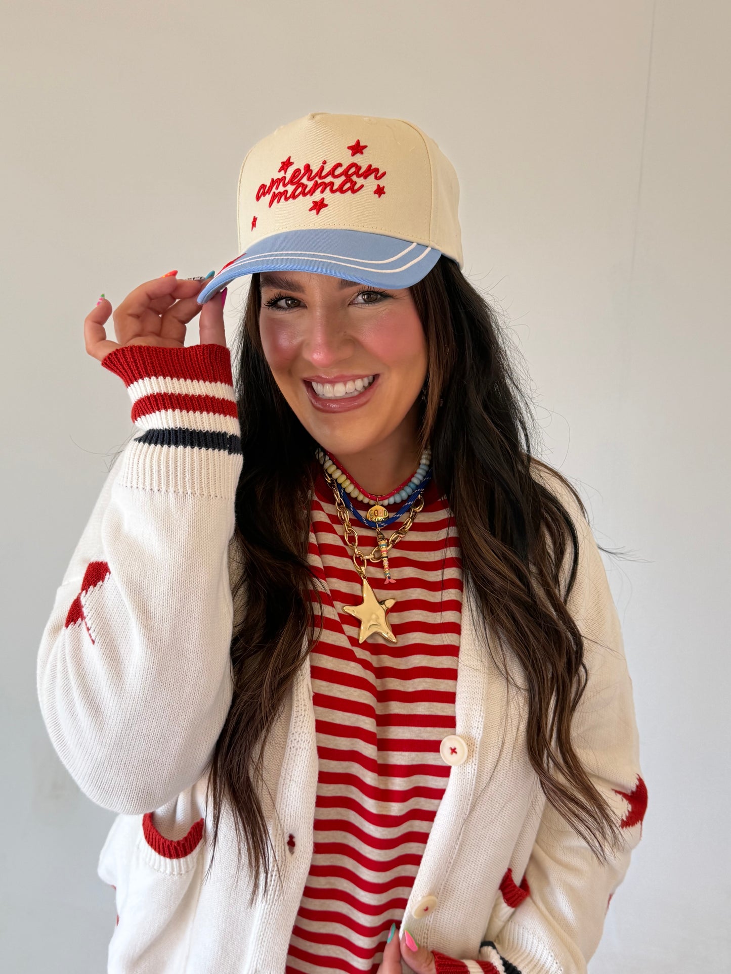 American Flag Cardigan