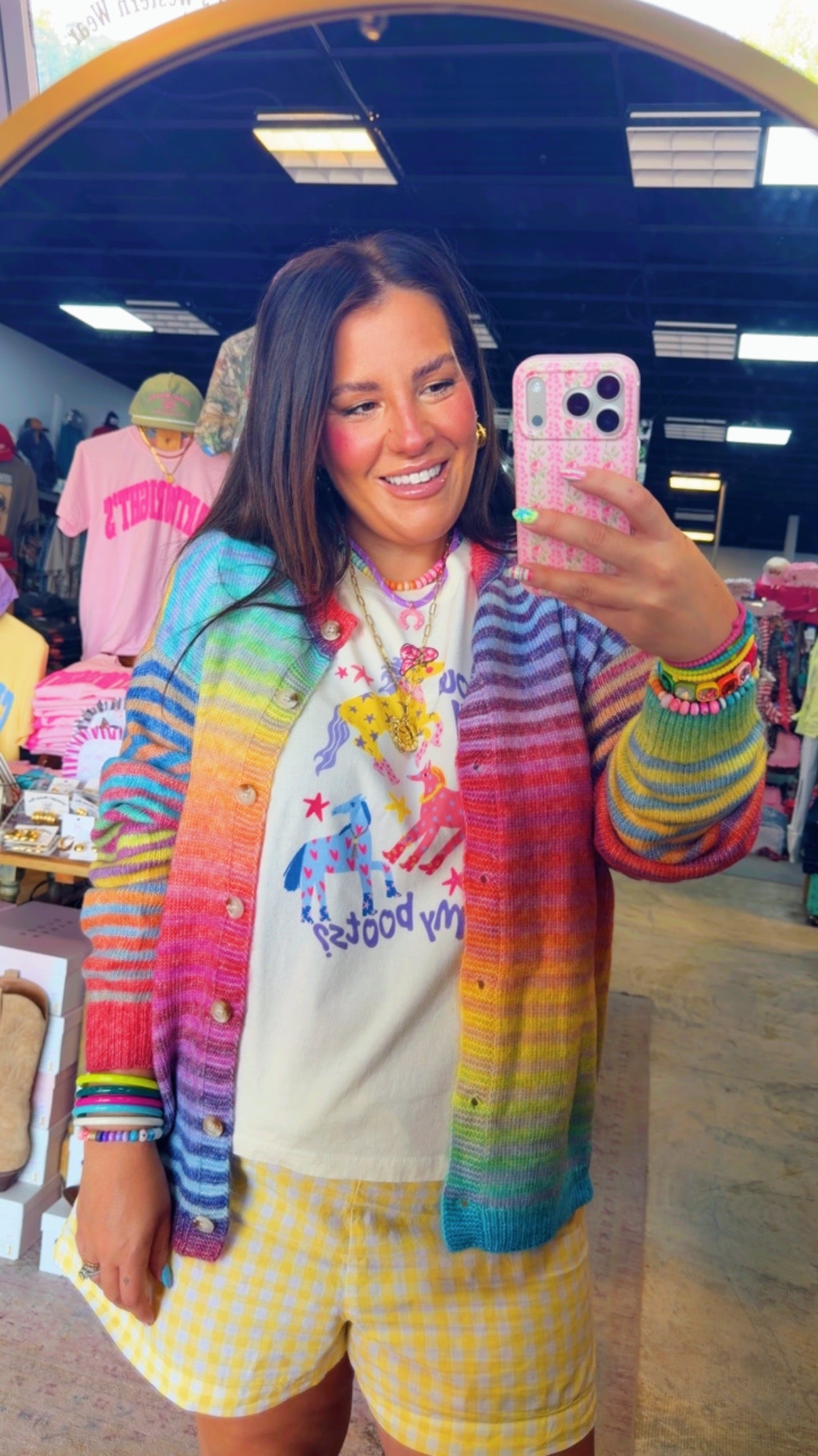 Rainbow Cardi😍🌈
