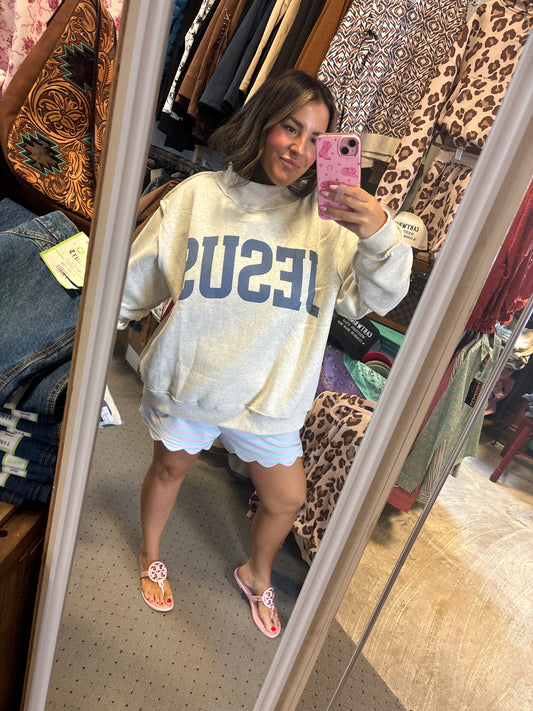 Jesus/God Is Good Mockneck