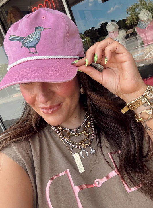 Road Runner Pink Cap