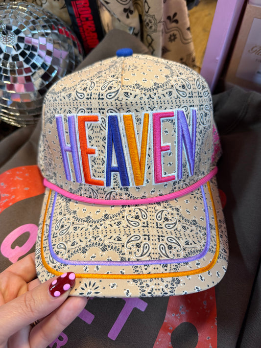 Heaven Bandana Trucker Hat