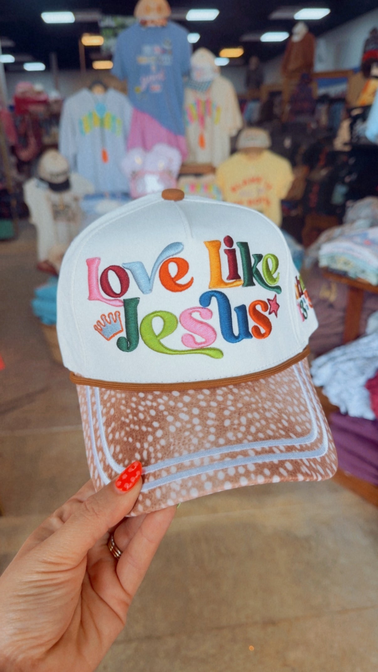 Love Like Jesus Trucker Hat