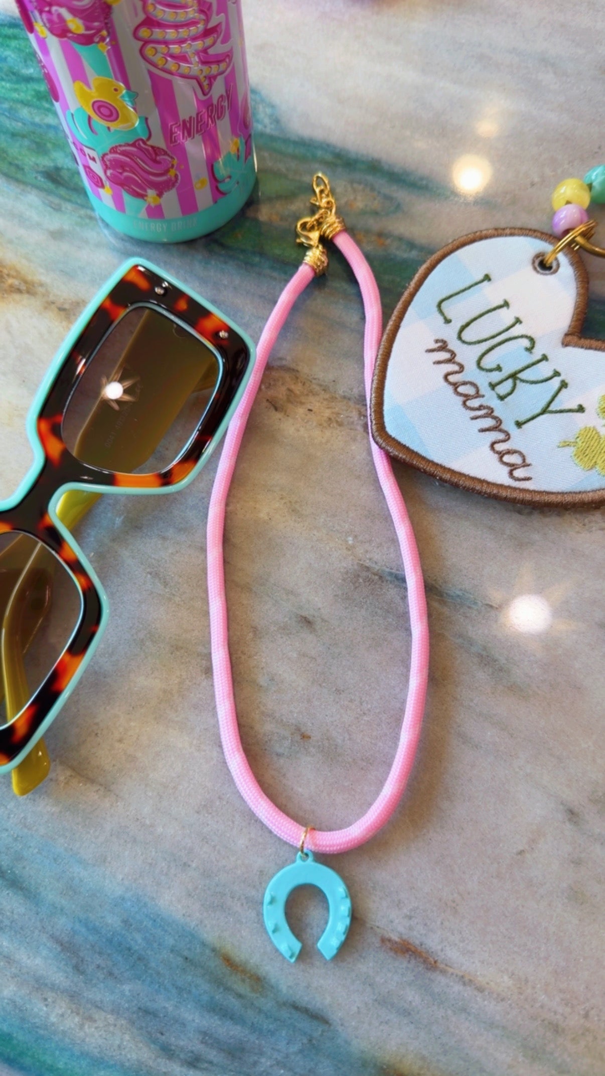 Tortoise Sunglasses-Green & Turquoise🕶️💚🩵