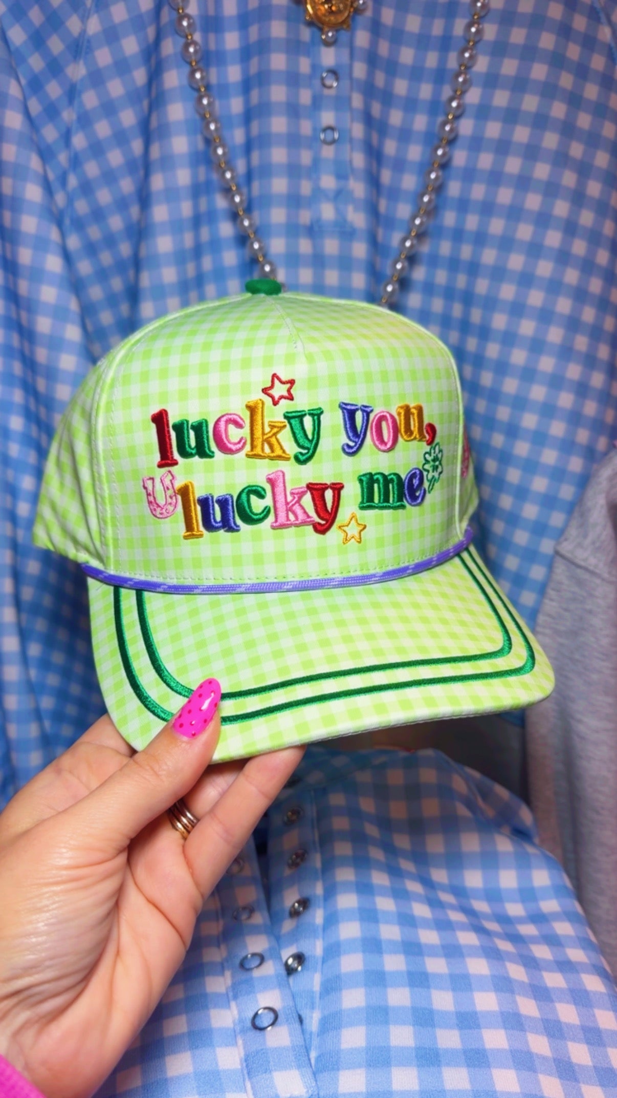Lucky You, Lucky Me Trucker Hat