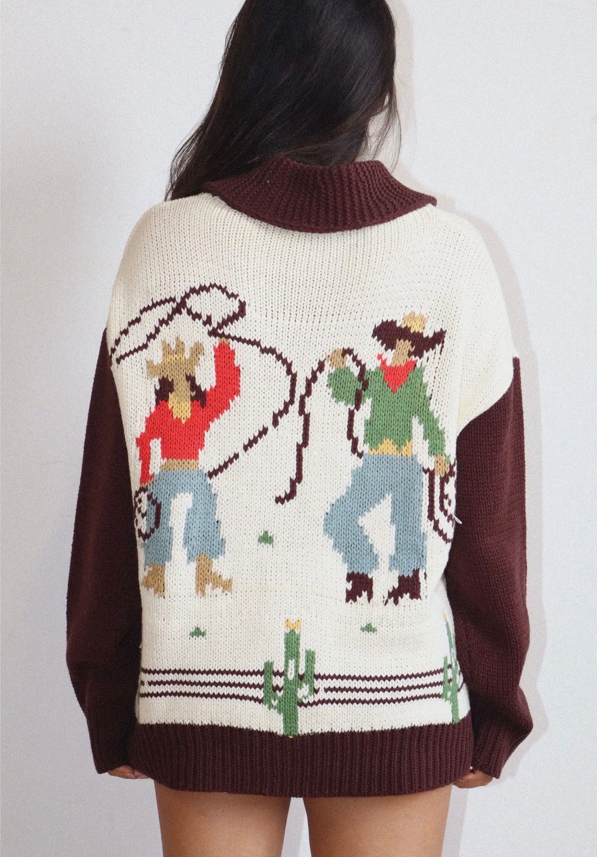 Rope My Cowboy Cardigan