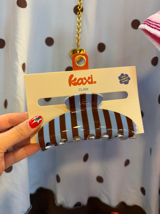 Kaxi Large Stripe Claw Clip
