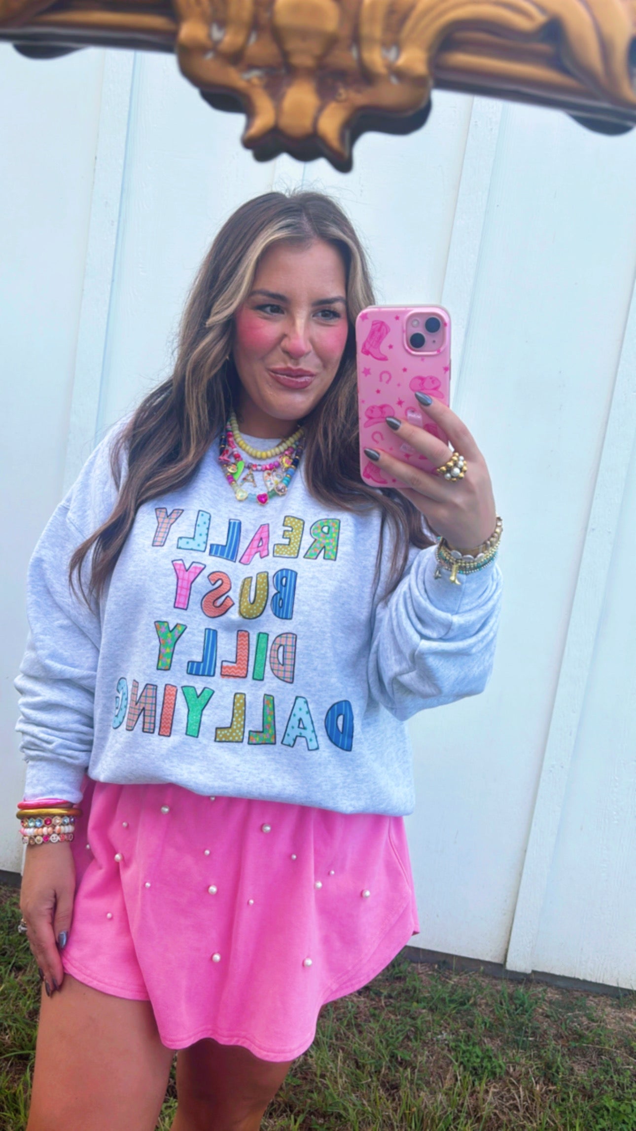 Really Busy Dilly Dallying Sweatshirt
