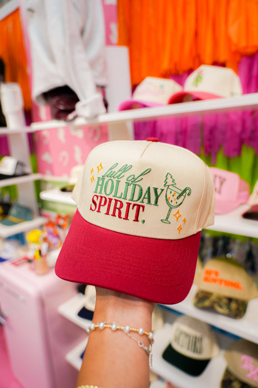 Full Of Holiday Spirit Trucker Hat