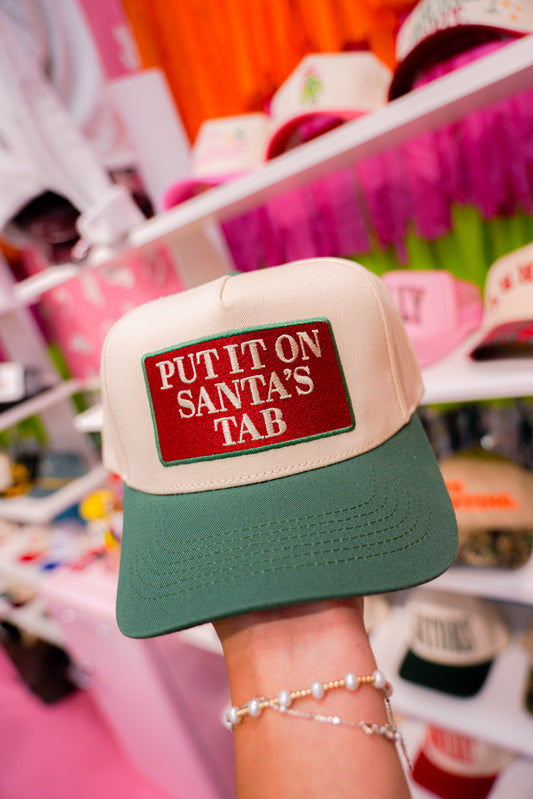 Put It On Santa’s Tab Trucker Hat