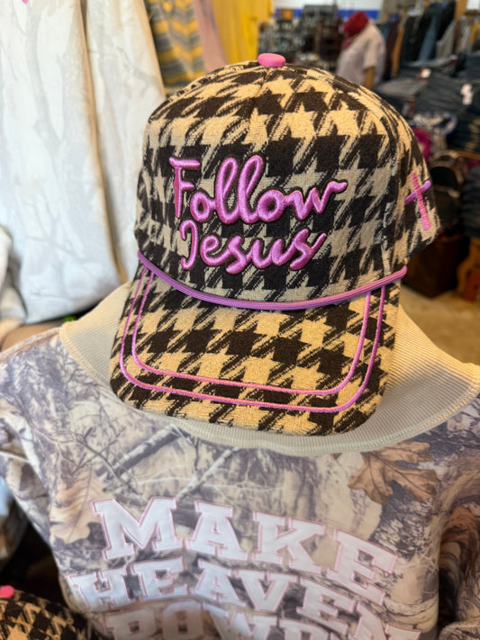 Follow Jesus Trucker Hat