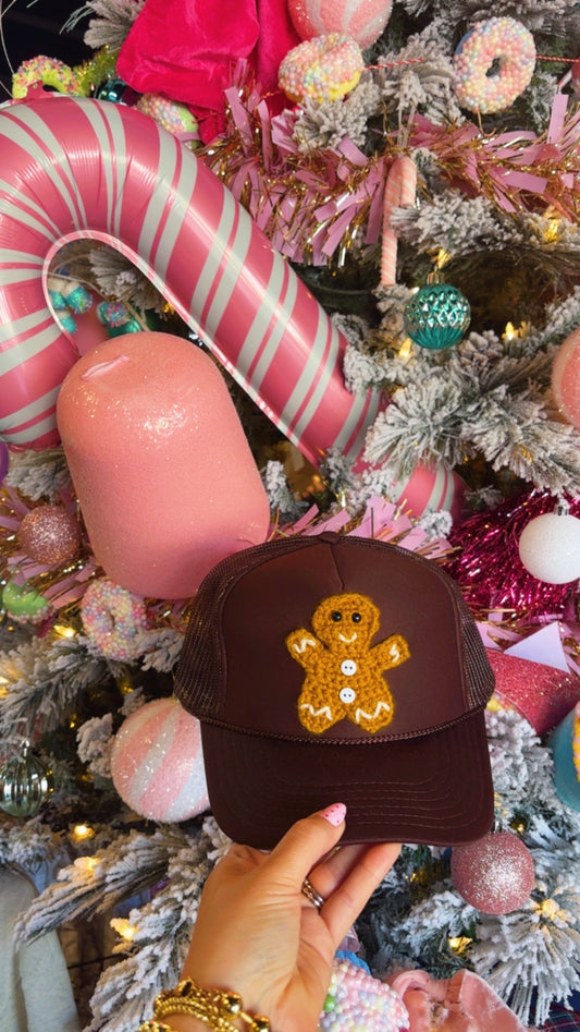 Gingerbread Trucker Hat
