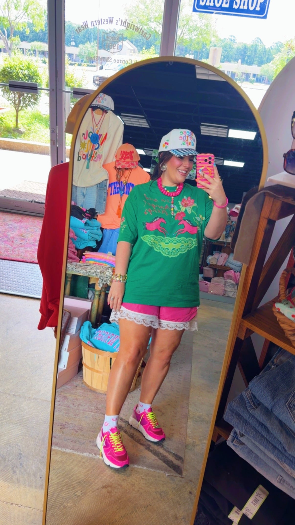 Lady The Brand Stranger Things Green Tee