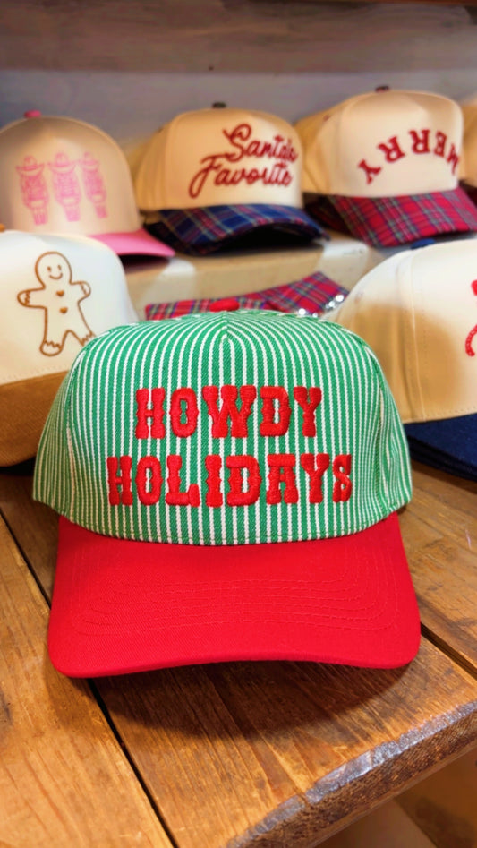 Howdy Holidays Trucker Hat