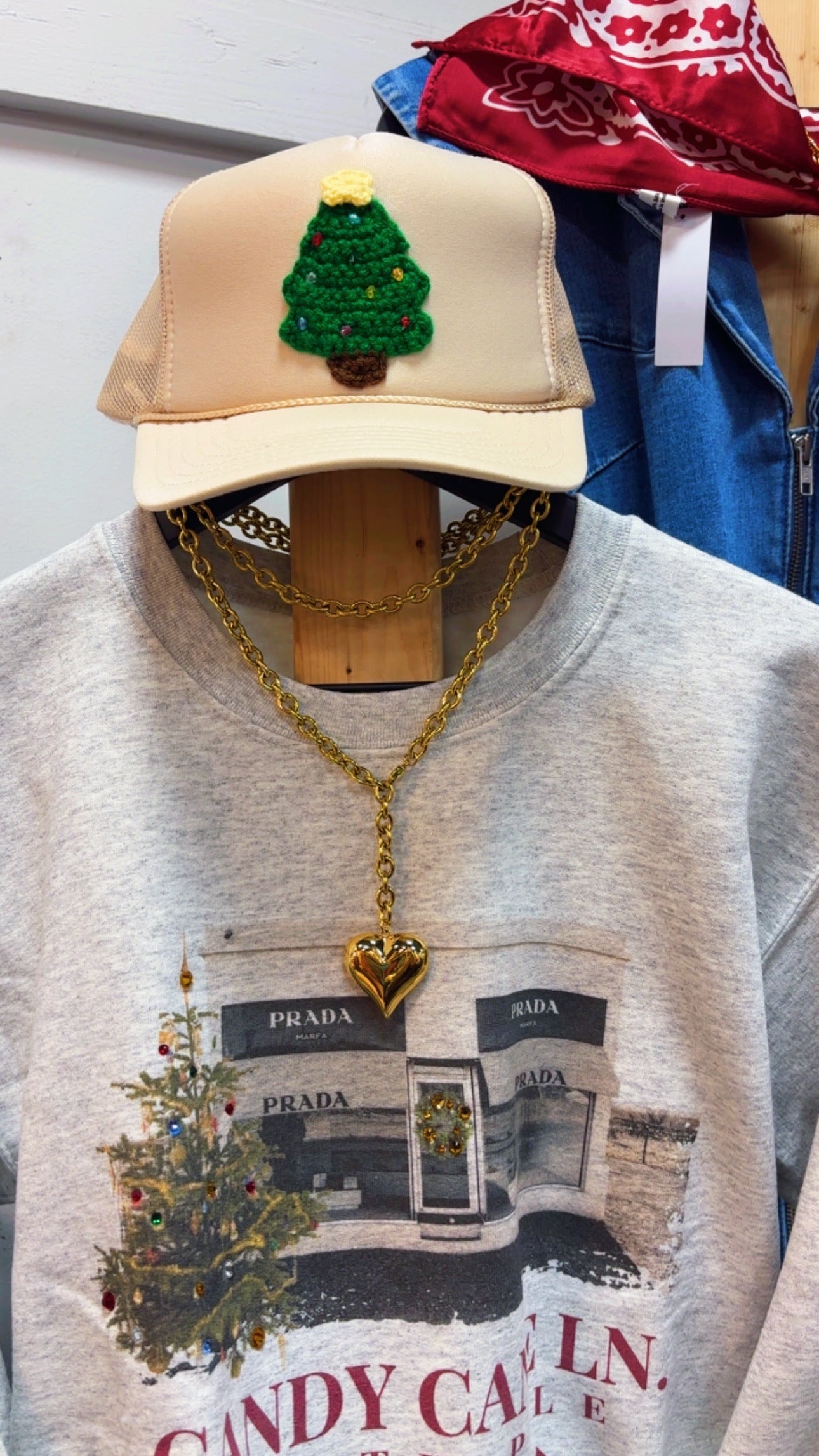 Christmas Tree Foam Trucker