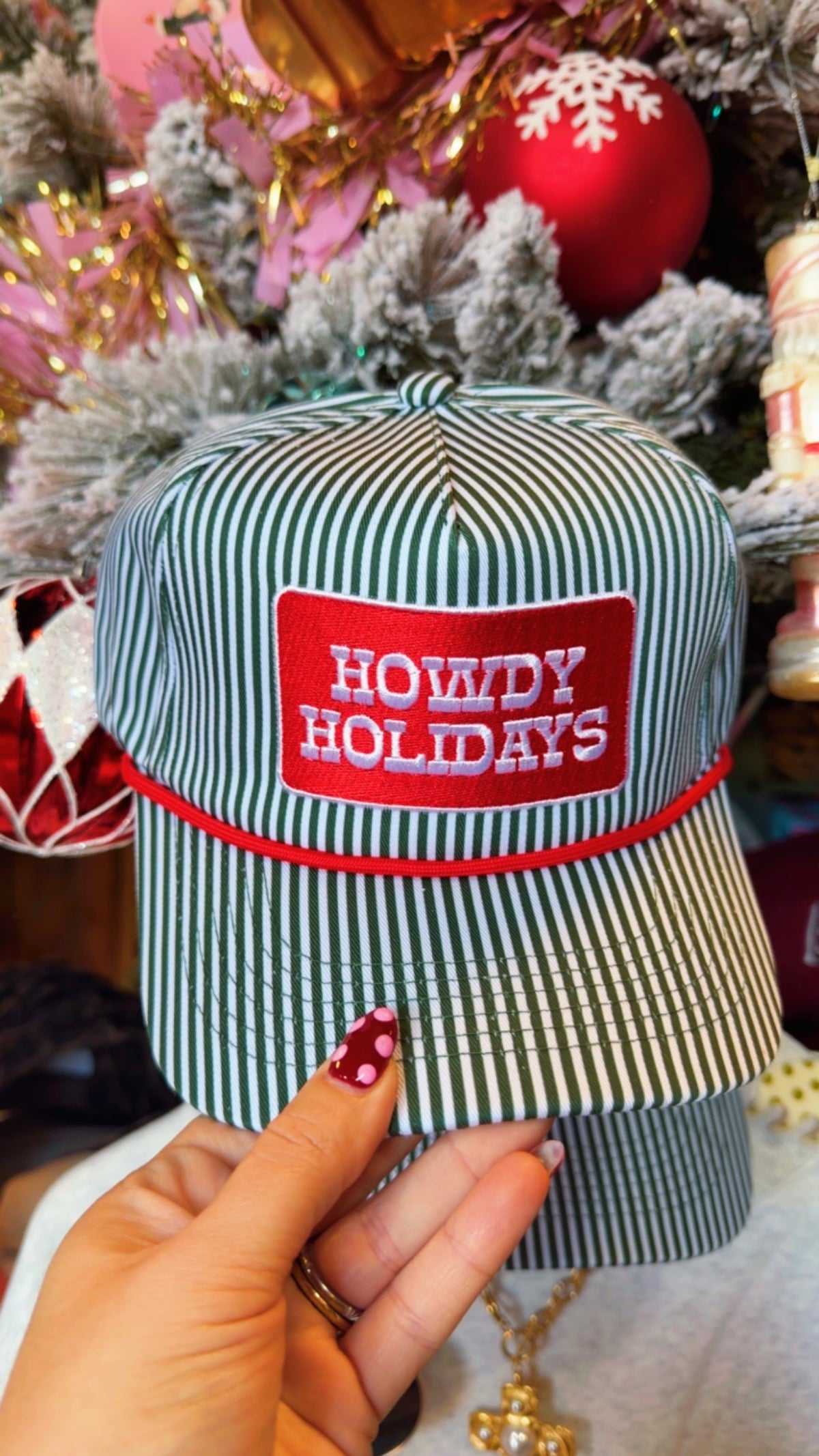 Howdy Holidays Trucker Hat