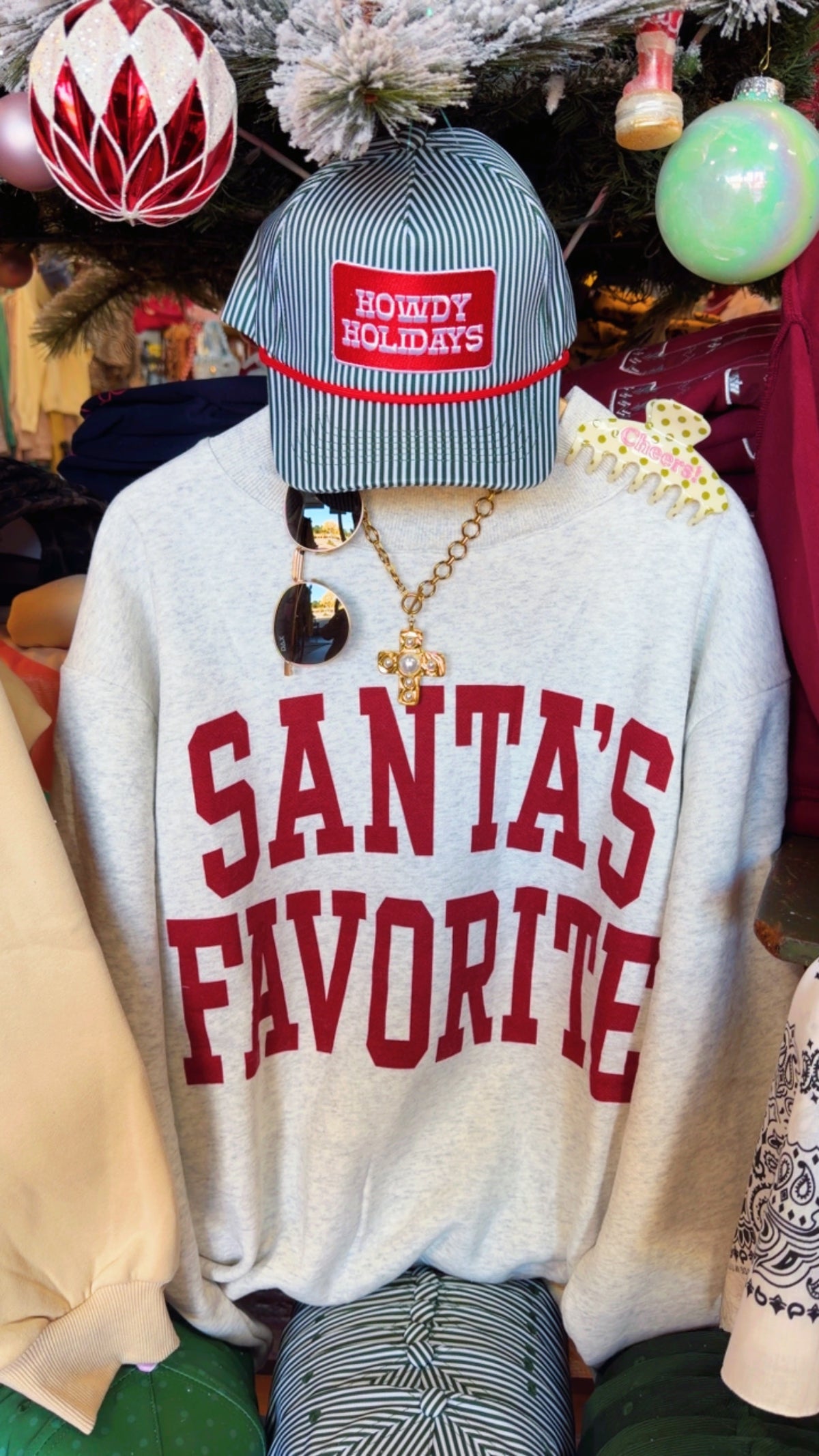 Santa’s Favorite Mockneck
