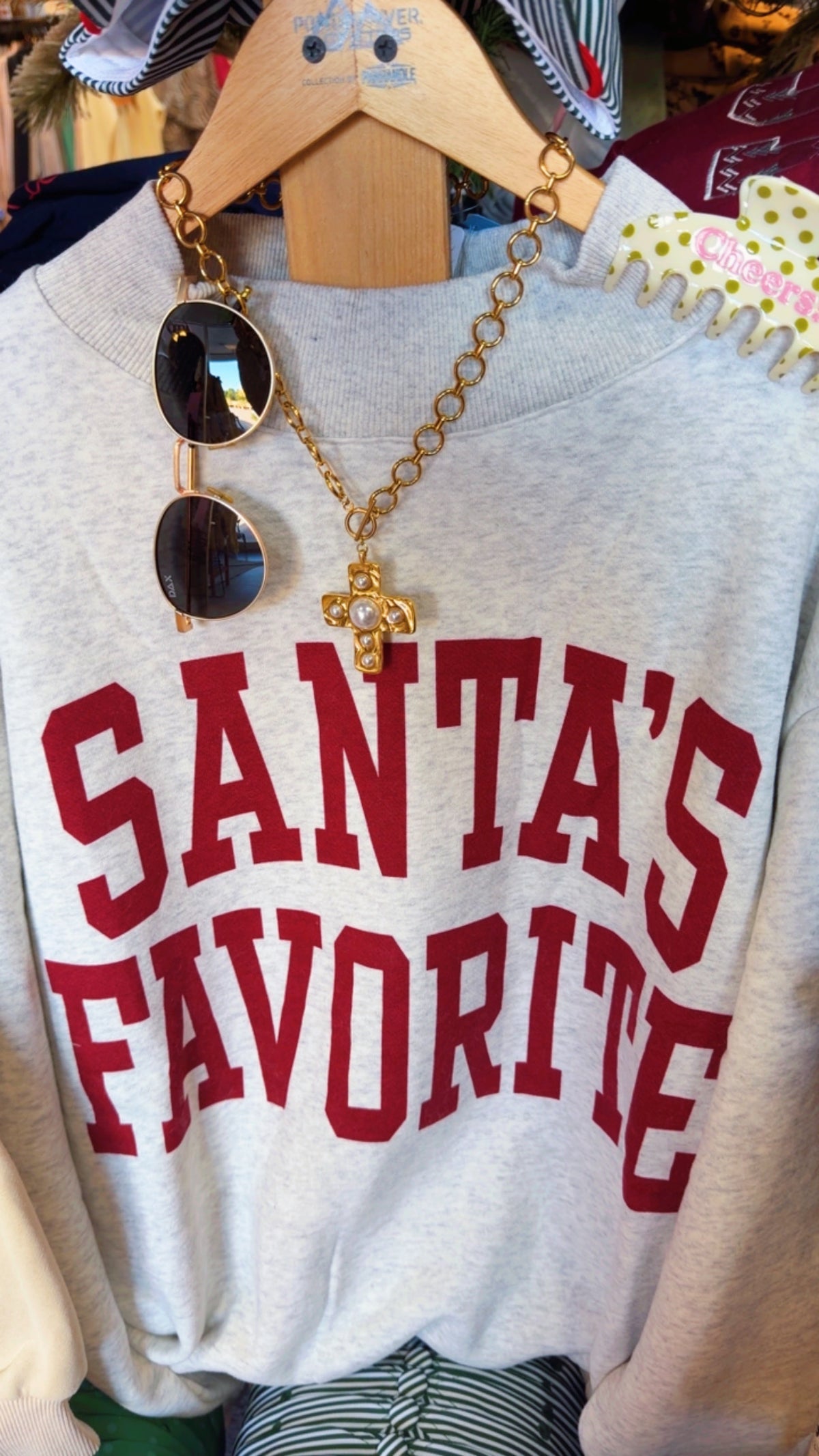 Santa’s Favorite Mockneck