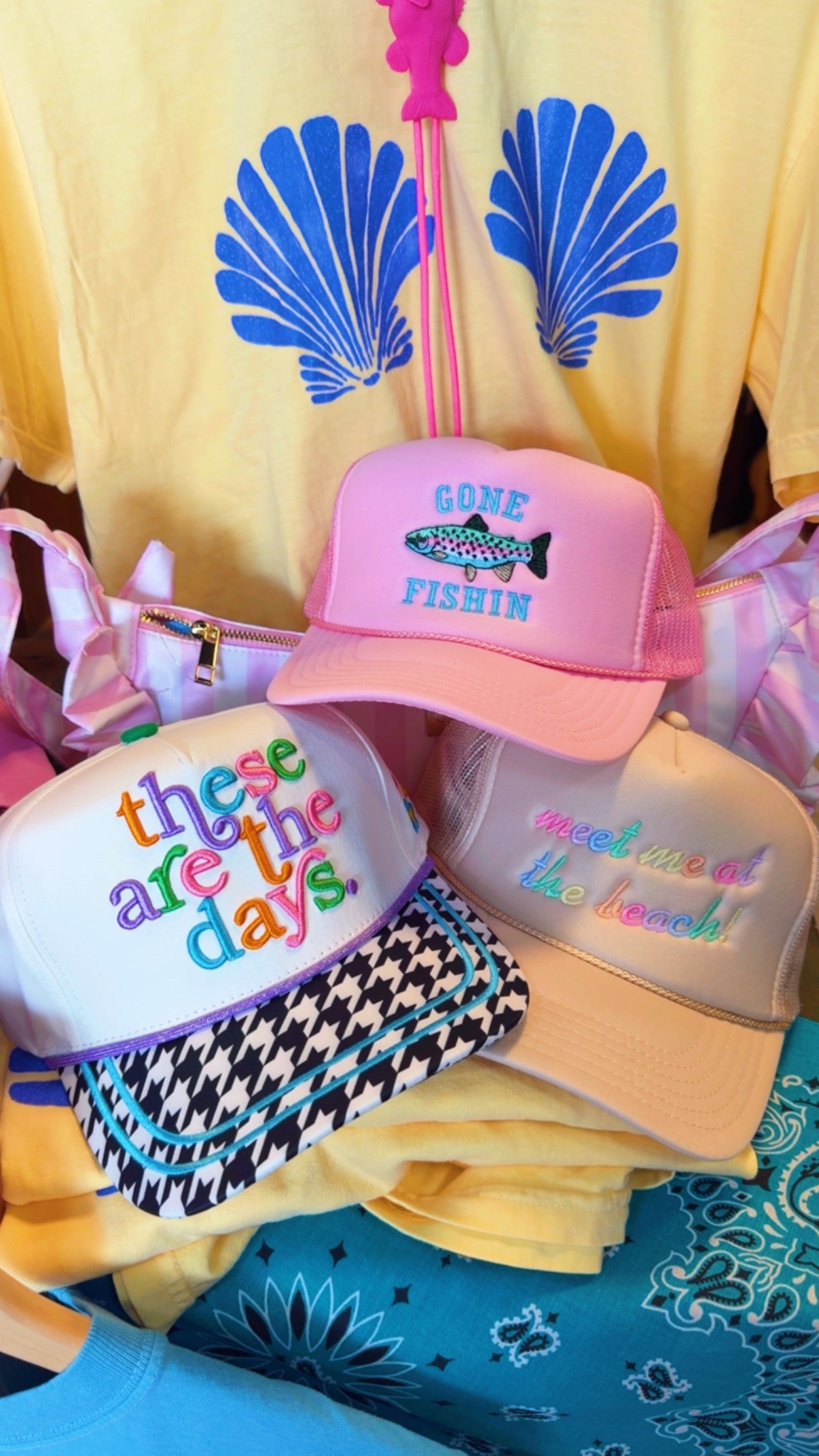 These Are The Days Trucker Hat 🍒🌸⭐️