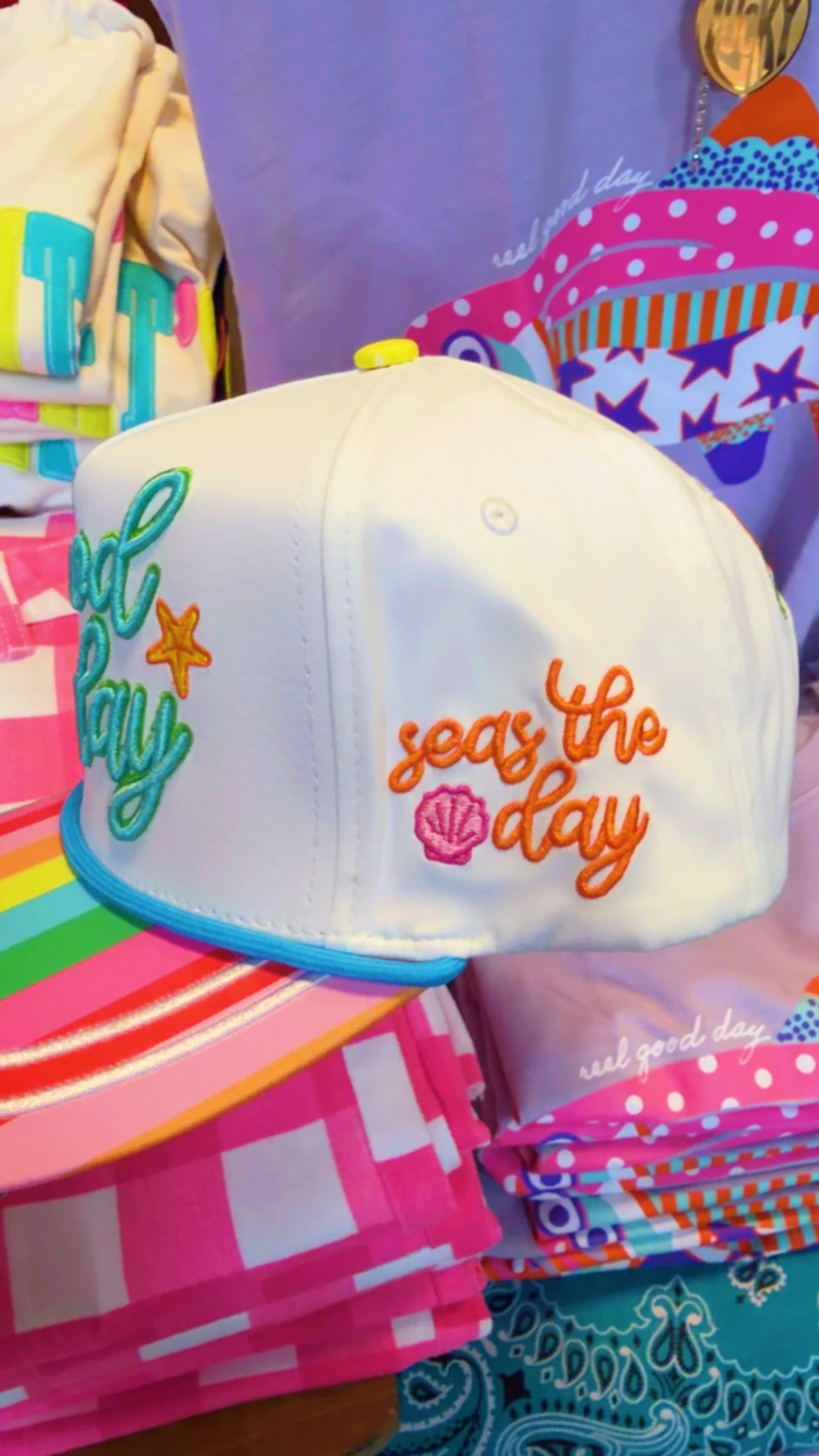 Seas The Day Trucker Hat
