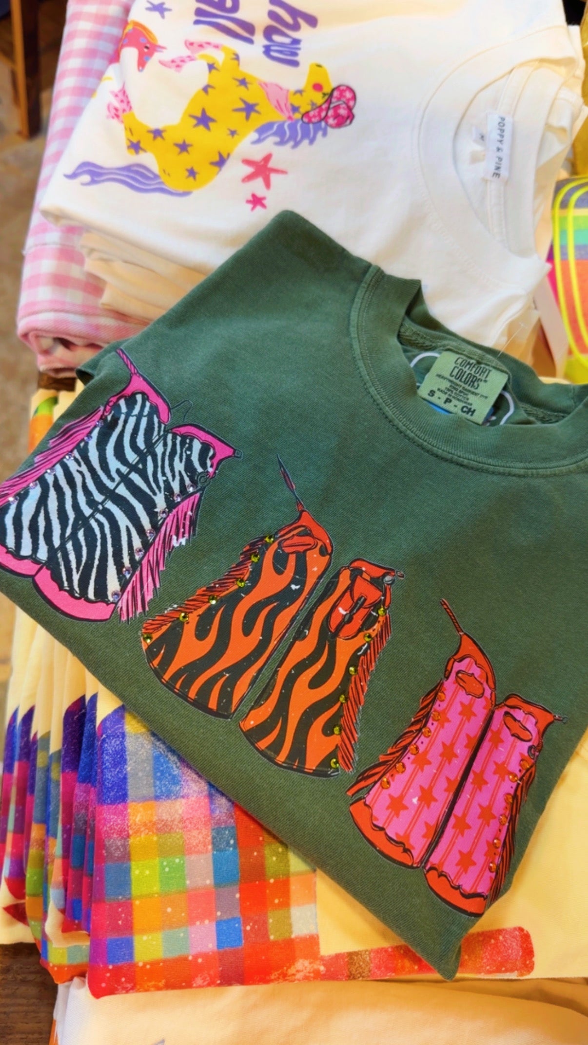Chappy Cowgirl Vibes Tshirt