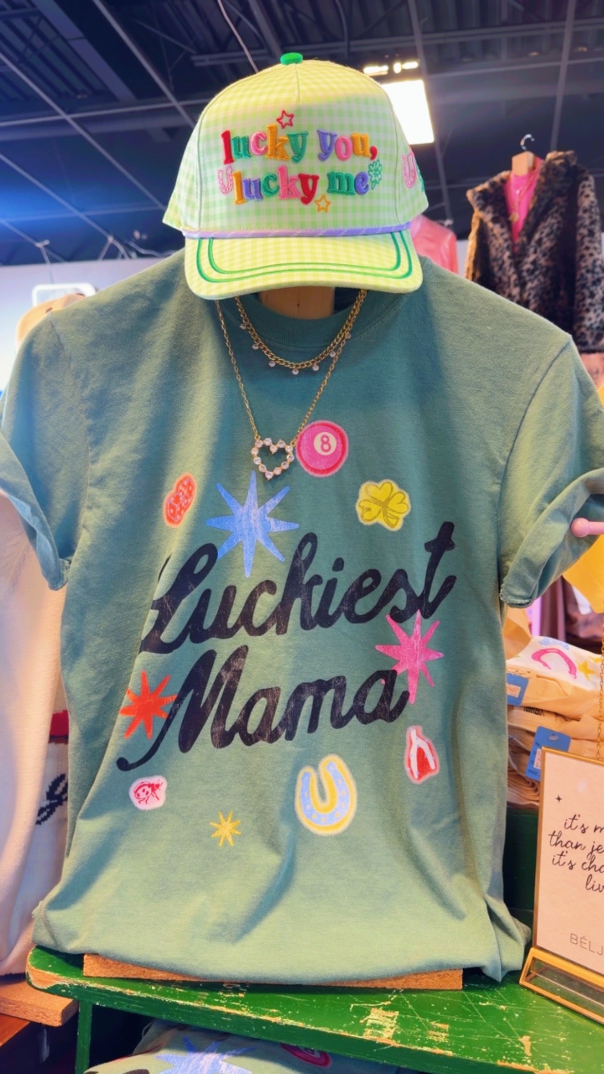 Luckiest Mama Tee