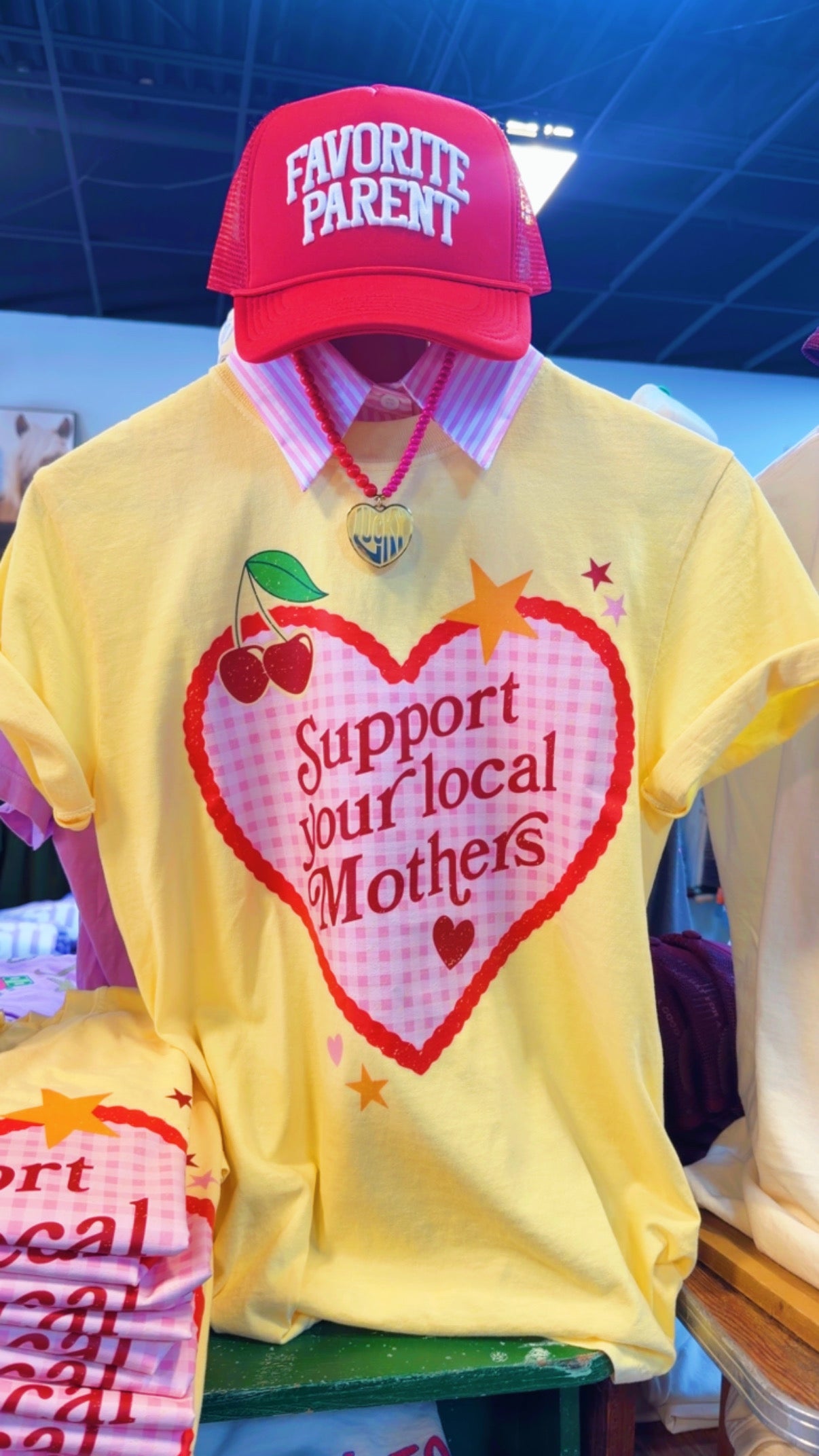 Support Your Local Mothers Tee