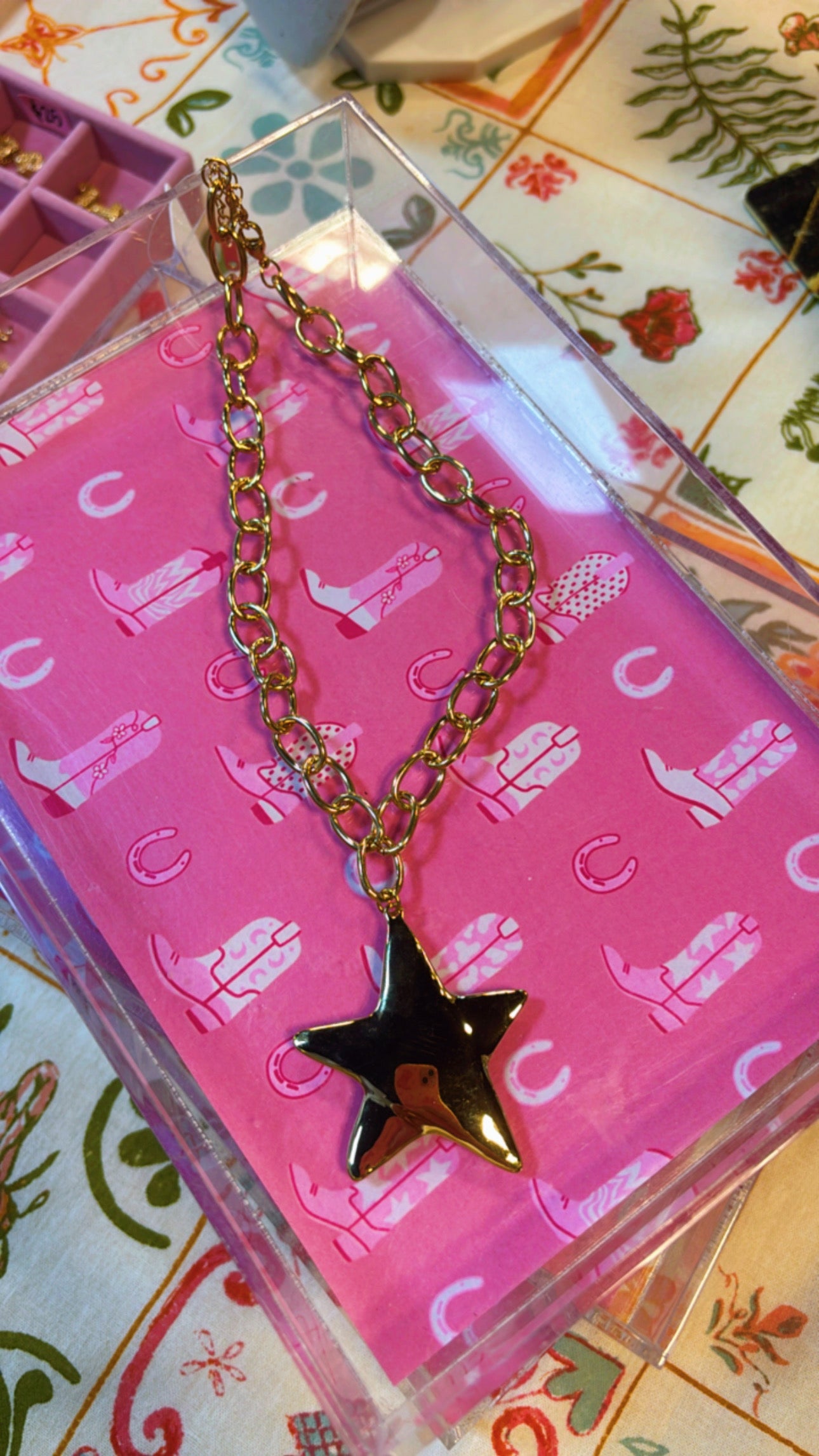 Star Gold Necklace