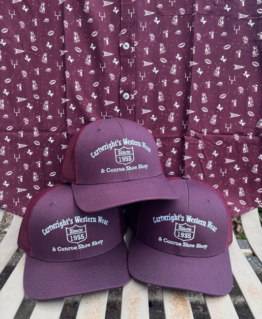 Cartwright’s Cap-Maroon