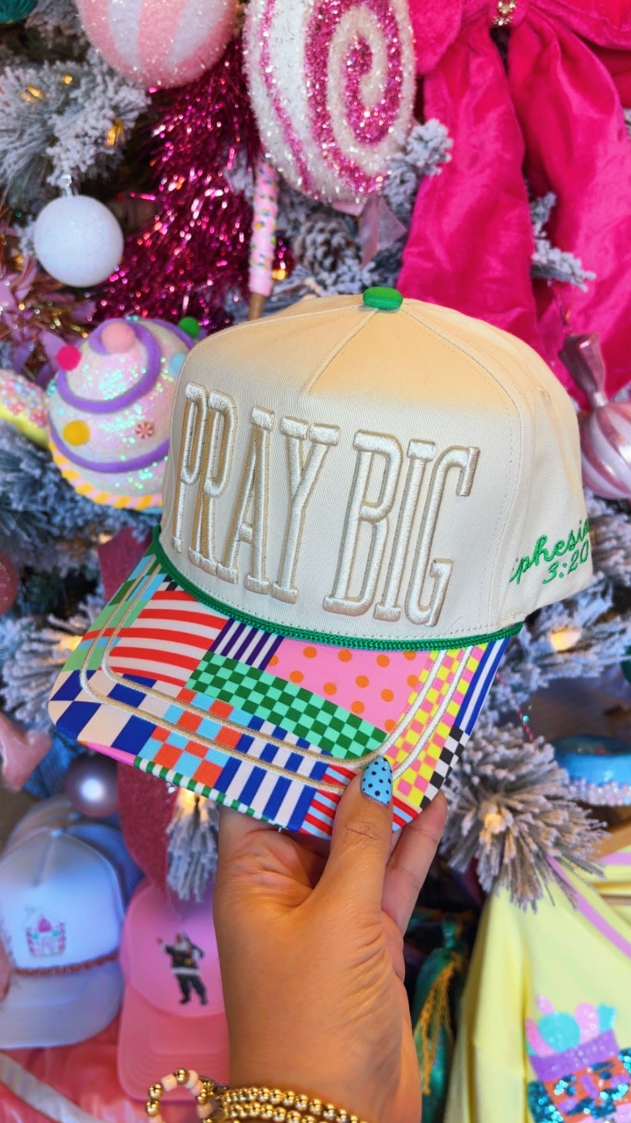 Pray Big Trucker Hat