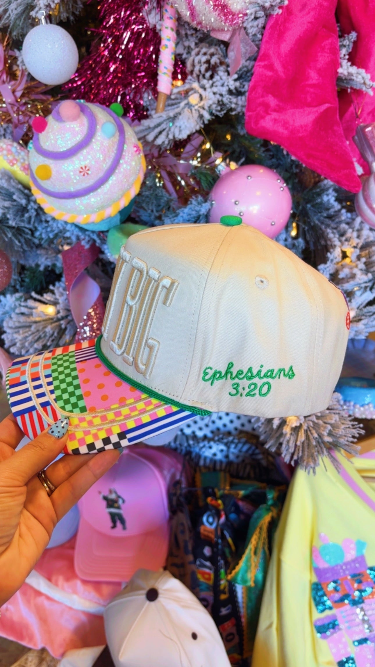 Pray Big Trucker Hat