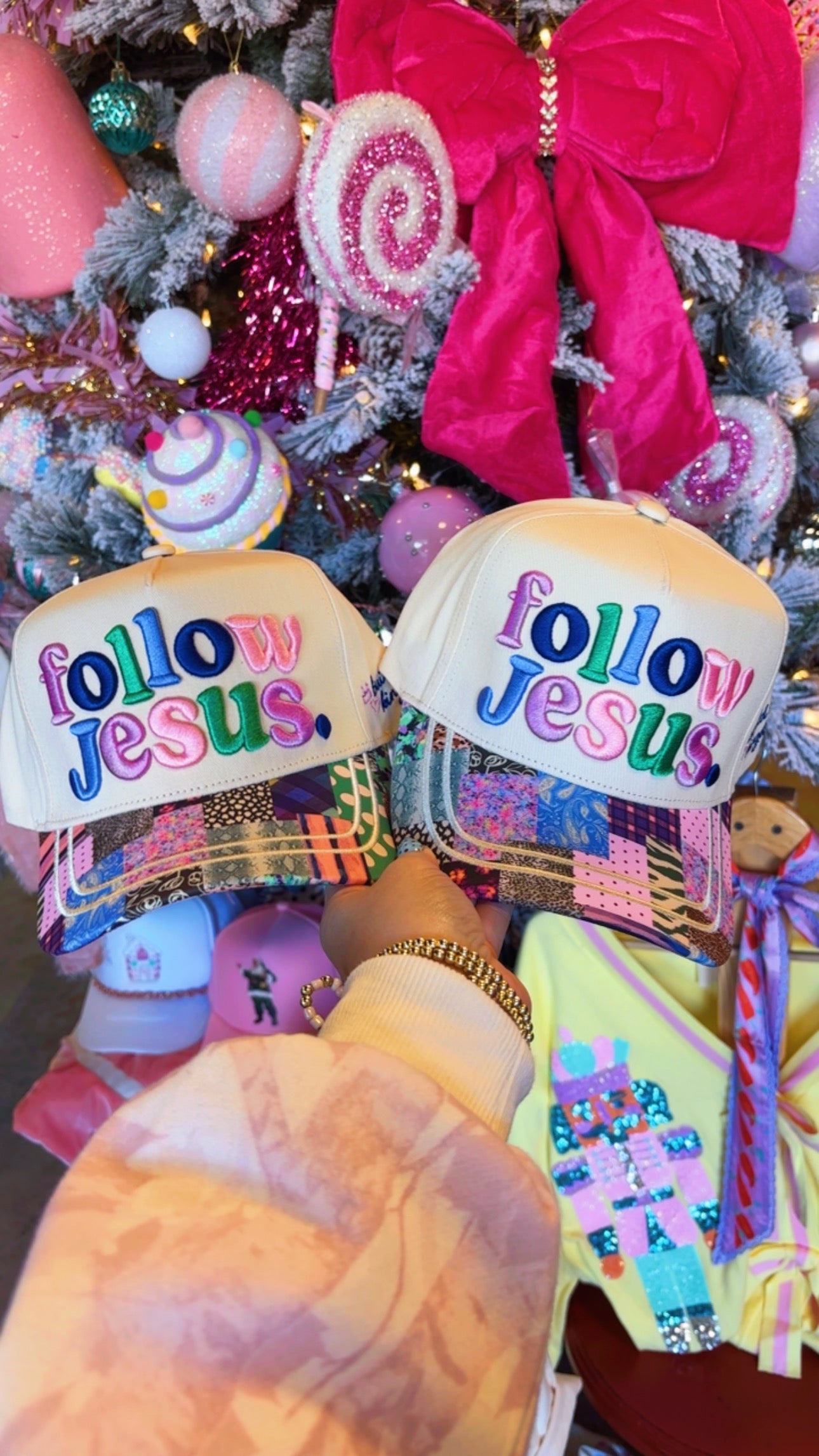 Follow Jesus Trucker Hat