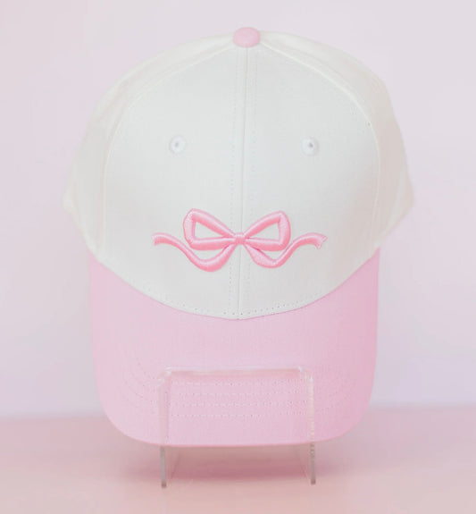Hollis Bow Pink Hat