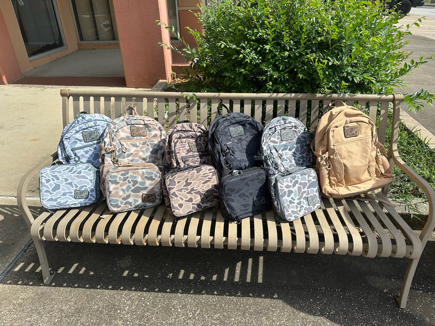 Burlebo Camo Backpacks