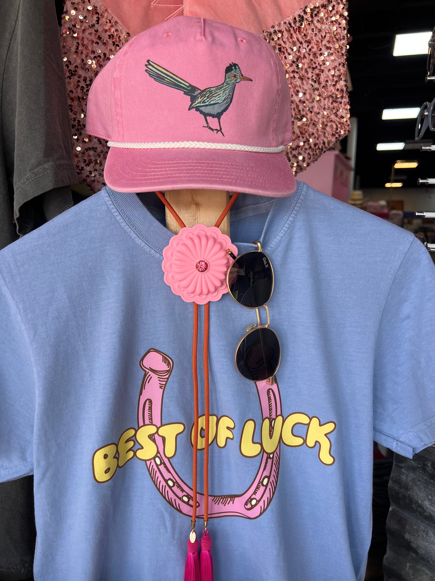 Best Of Luck Horseshoe Graphic Tee