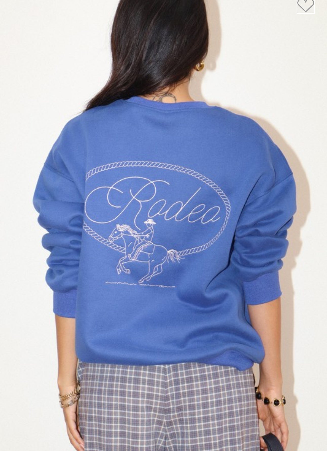 Royal Blue Rodeo Sweatshirt