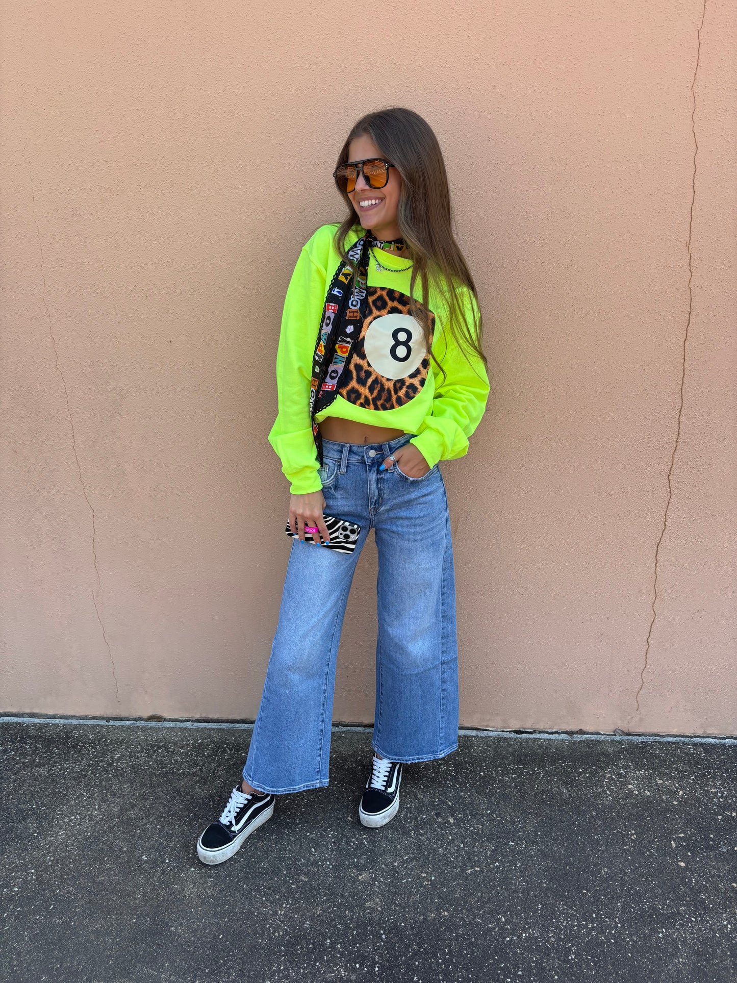 High Rise Baggy Wide Leg Jeans