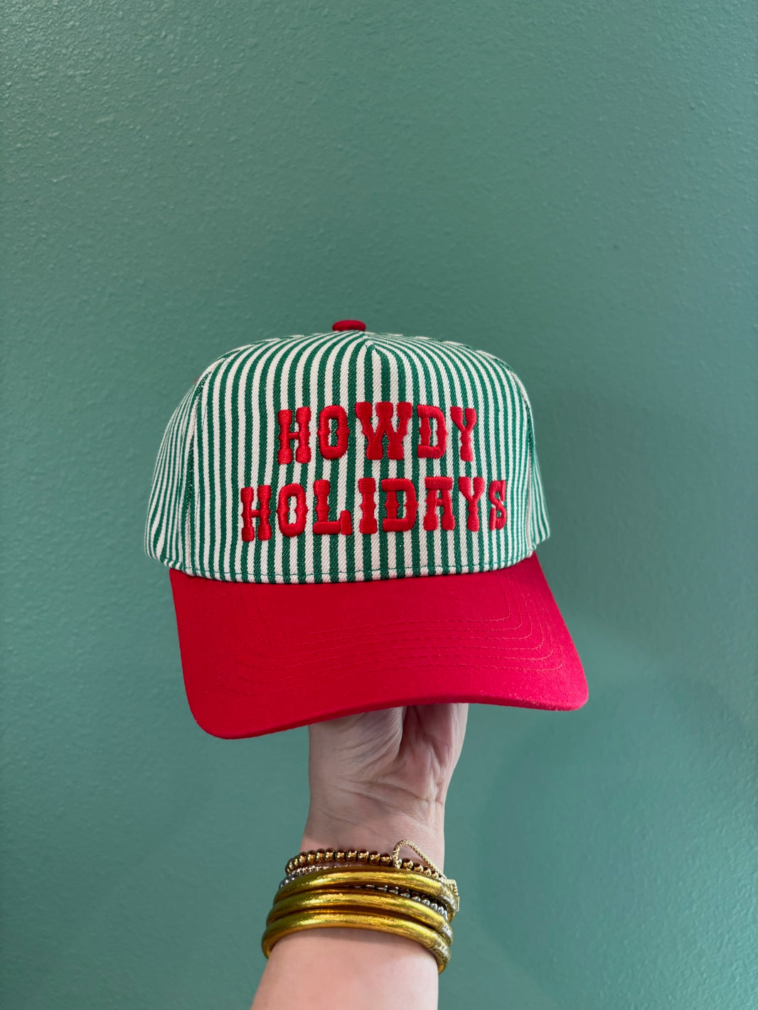 HOWDY HOLIDAYS TRUCKER HAT main image 0