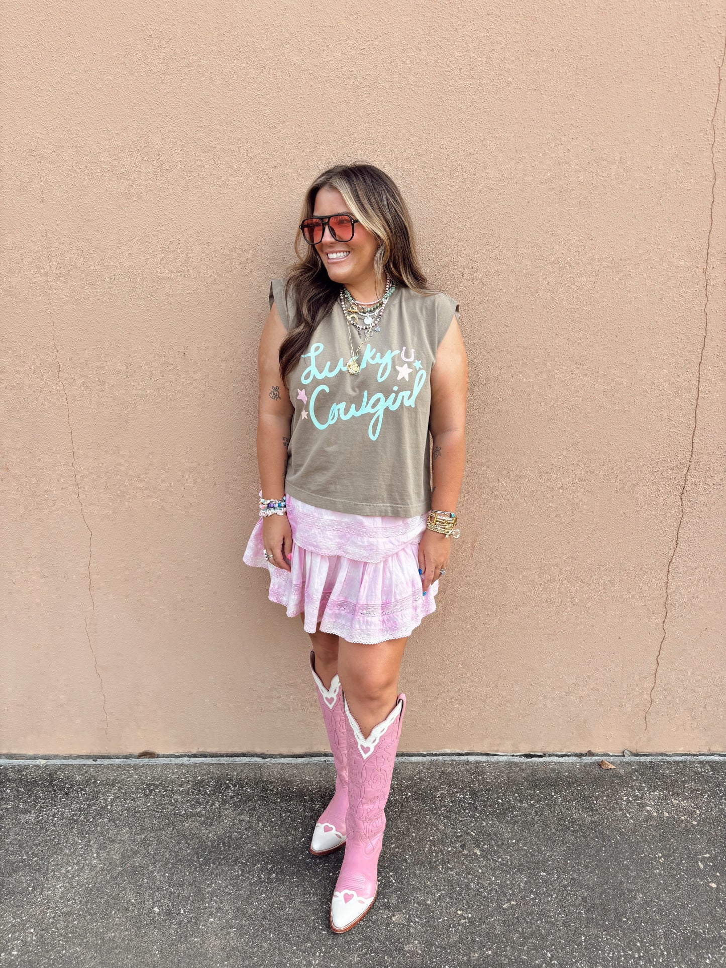 Lucky Cowgirl Tank