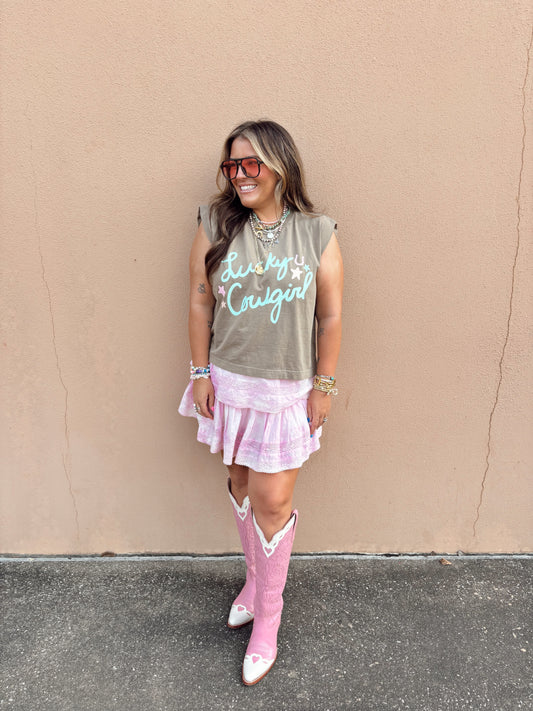 Lucky Cowgirl Tank