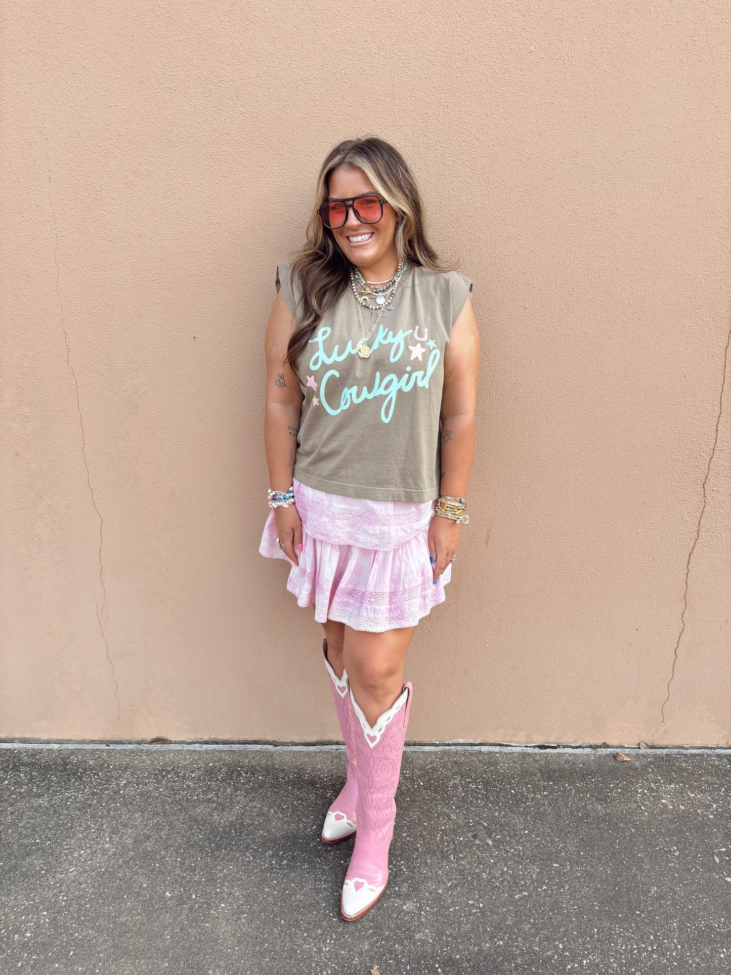 Lucky Cowgirl Tank