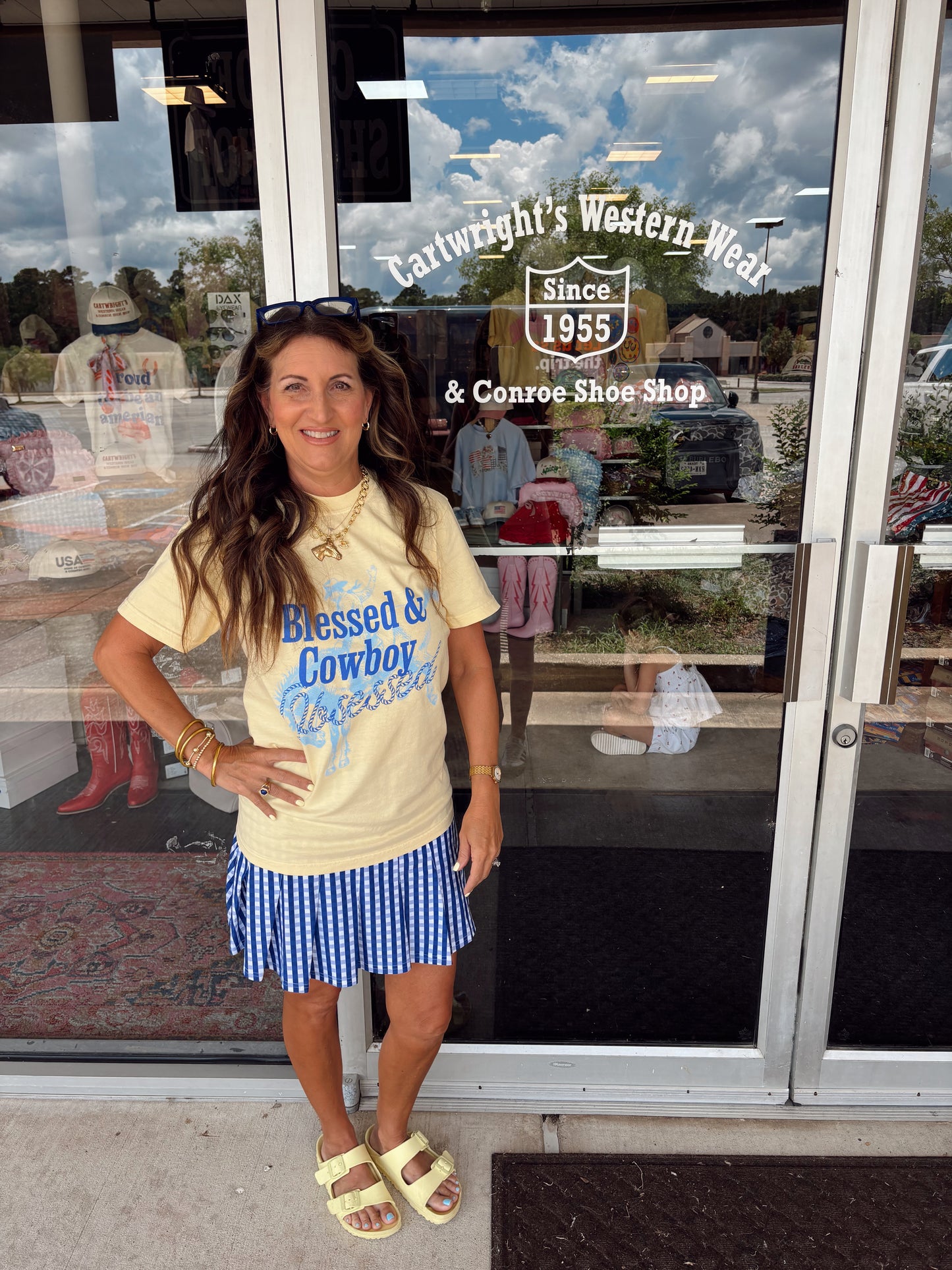 Blessed & Cowboy Obsessed Tee