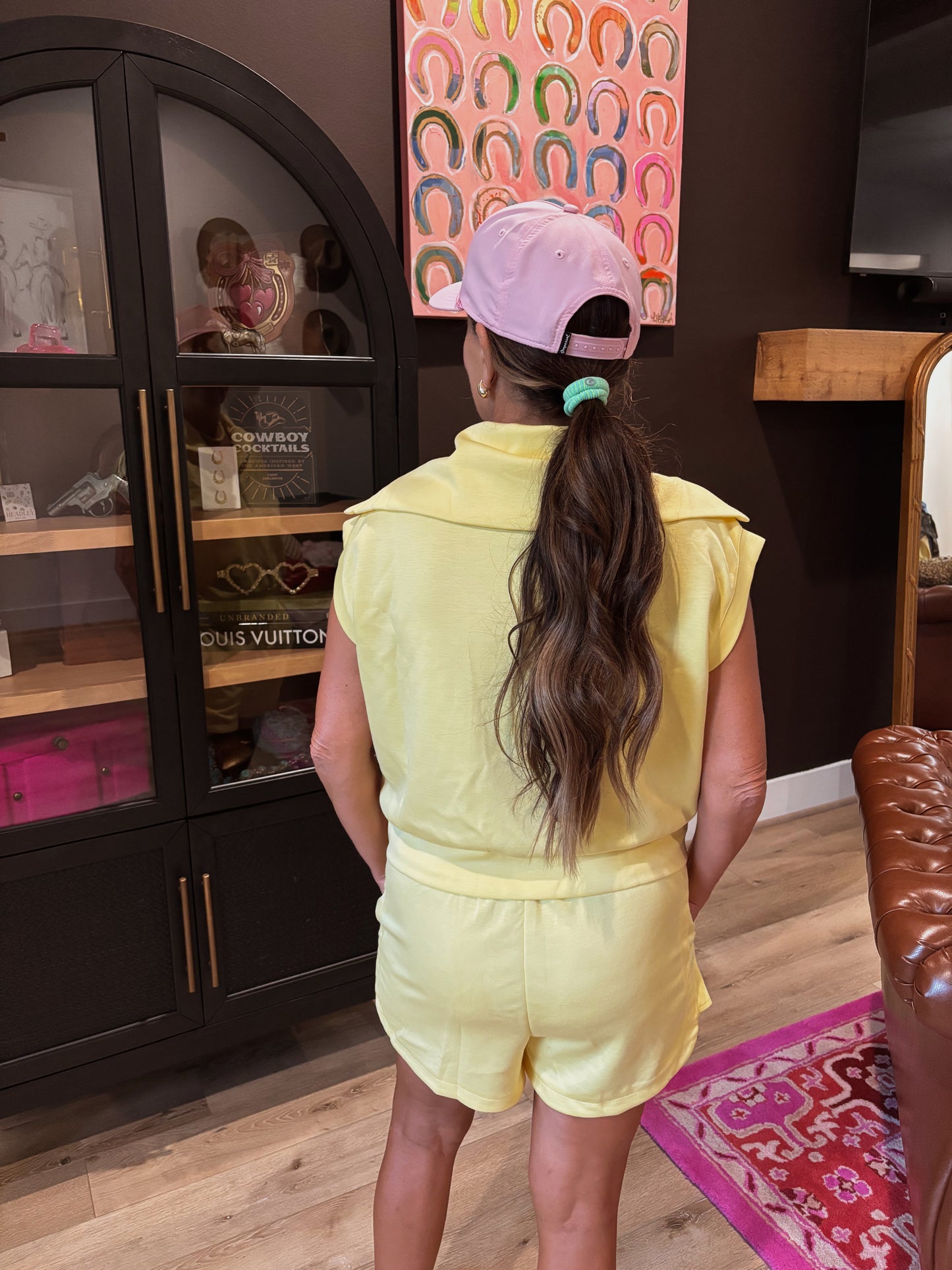 Butter Yellow Short Set