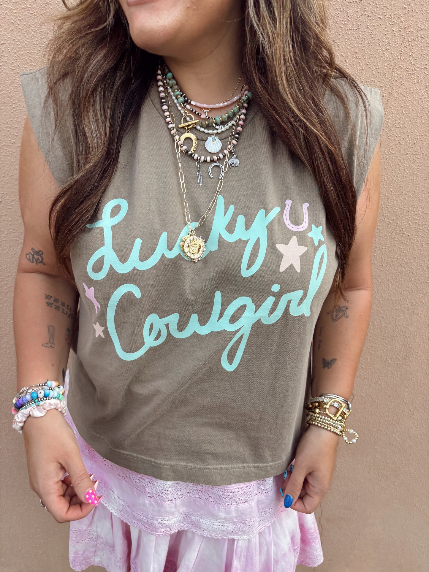 Lucky Cowgirl Tank