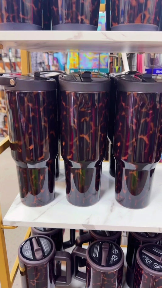Hydro Jug Mocha Tortoise 32 oz Sport Water Bottle