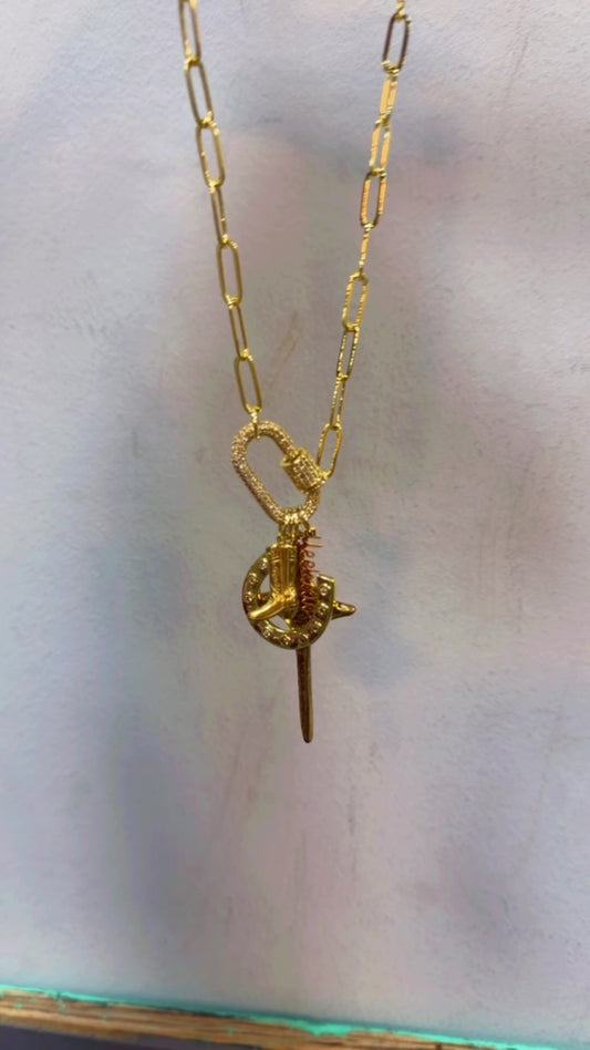Moore Jewlz Charm Necklace-Yeehaw Edition